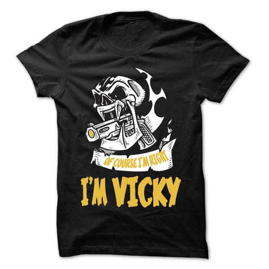 Vicki Name Gift Vicki I Am Who I Am Unisex Tank Top